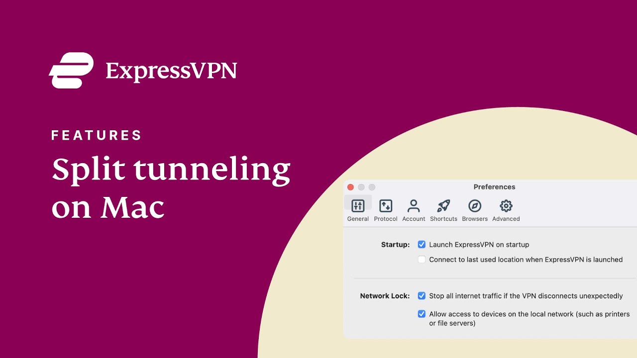 Split-tunneling til enheder med ExpressVPN-app til routere