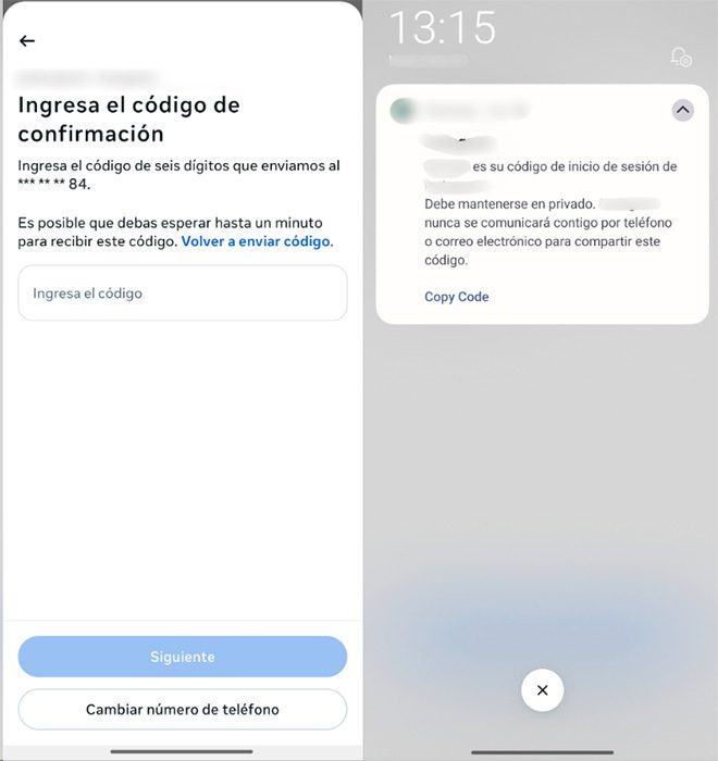 Adding your phone number for 2FA for a generic app.