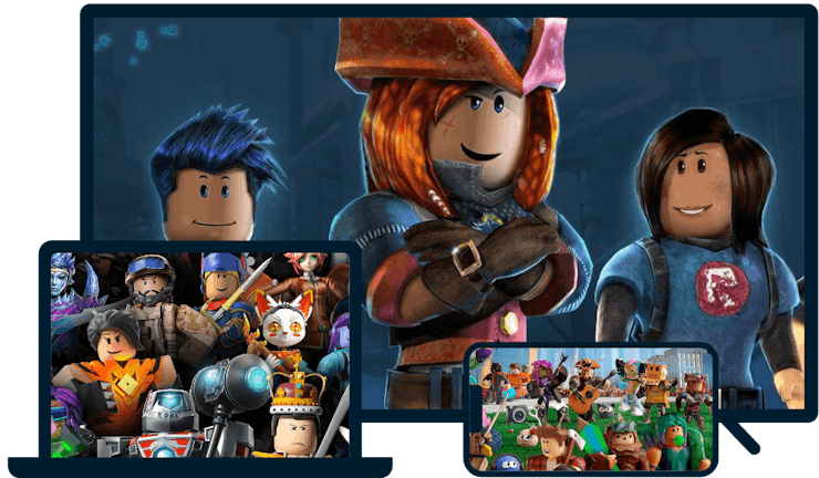 Roblox en diversos dispositivos