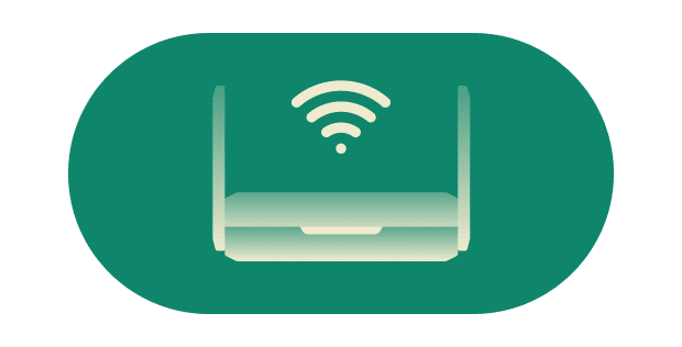 Wi-Fi Link Dành riêng cho Aircove Go. Kết nối internet qua Wi-Fi khác, không cần cáp.