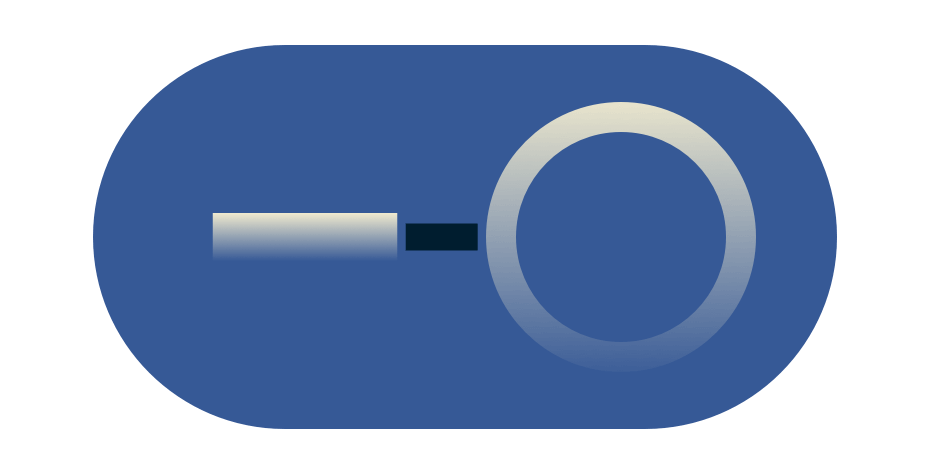 Magnifying glass.