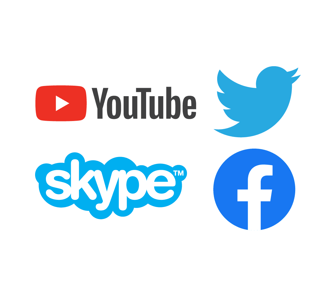 Użyj ExpressVPN, aby odblokować YouTube, Twittera, Skype, Facebooka i nie tylko. 