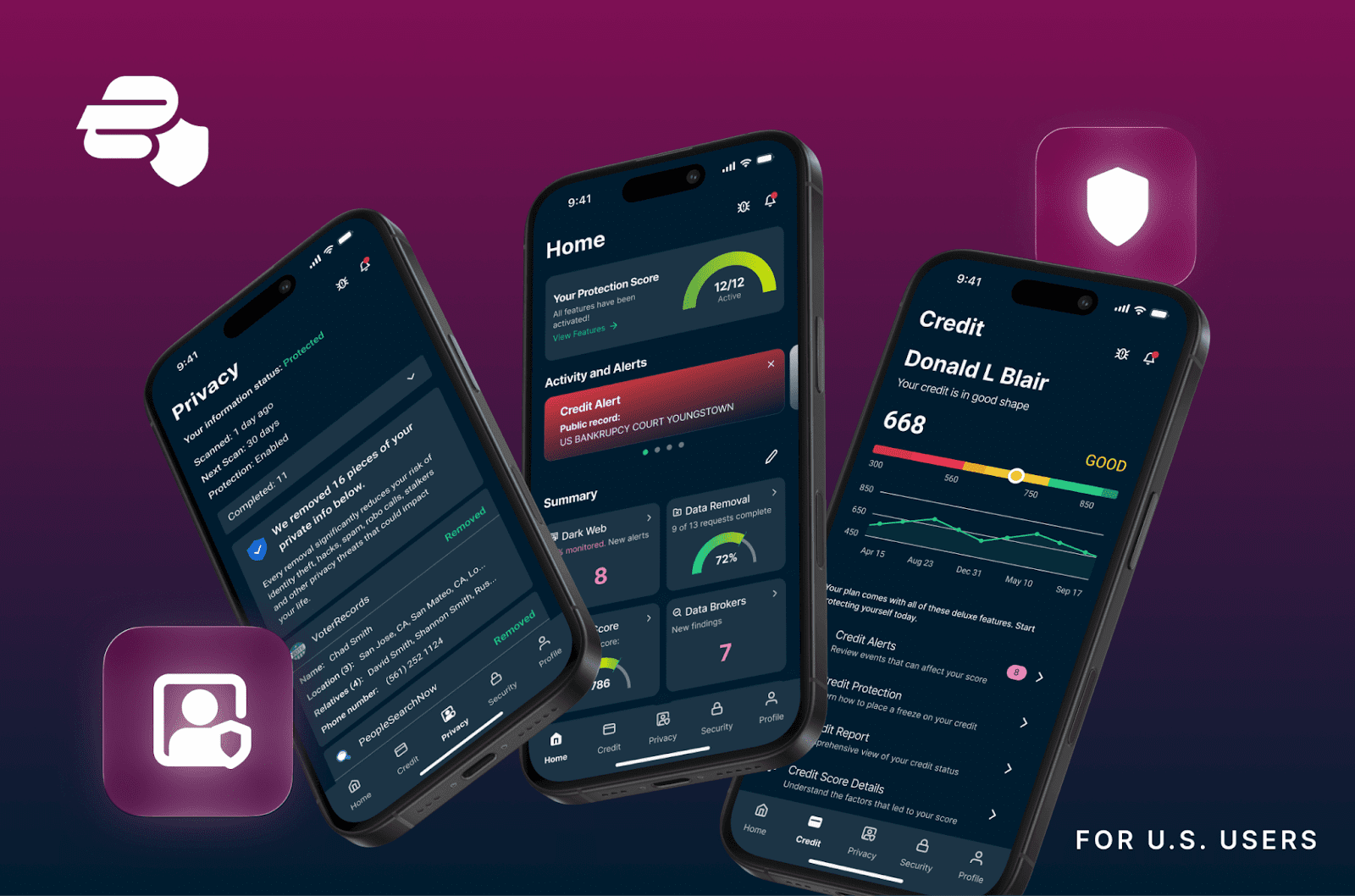 Identity Defender app from ExpressVPN