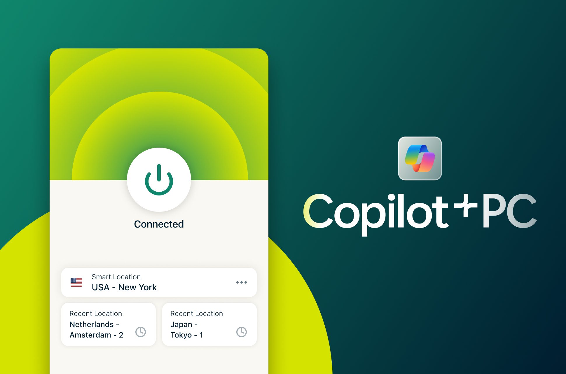 ExpressVPN is available for Microsoft Copilot+ PCs