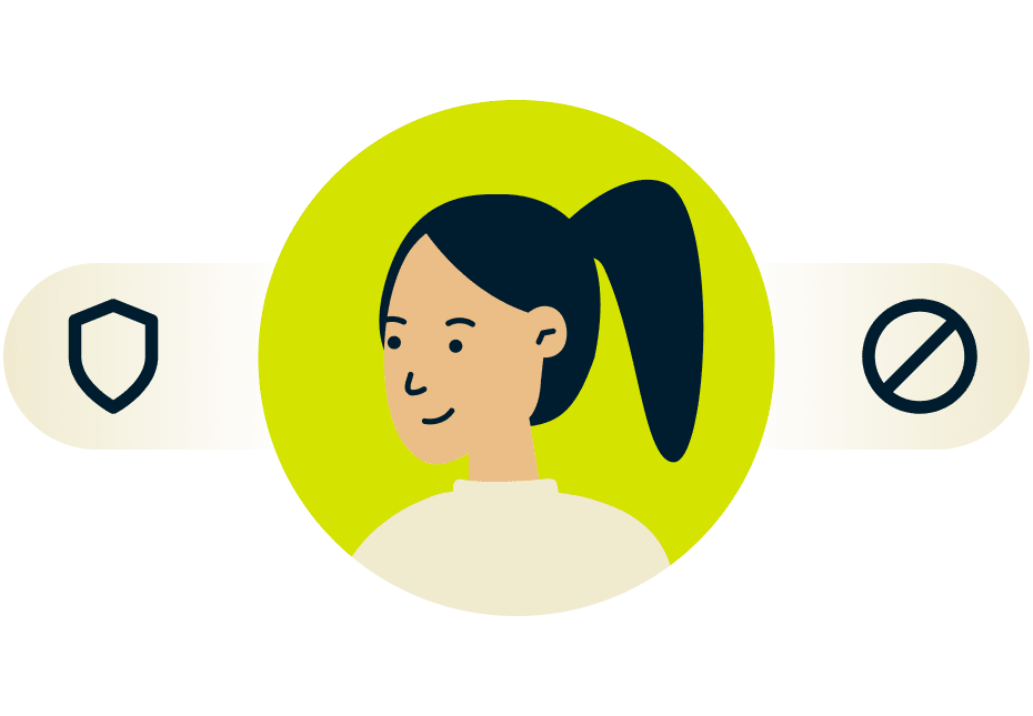 คุณสมบัติการป้องกันขั้นสูงทั่วไป ตัวบล็อกไซต์ผู้ใหญ่ ภาพ