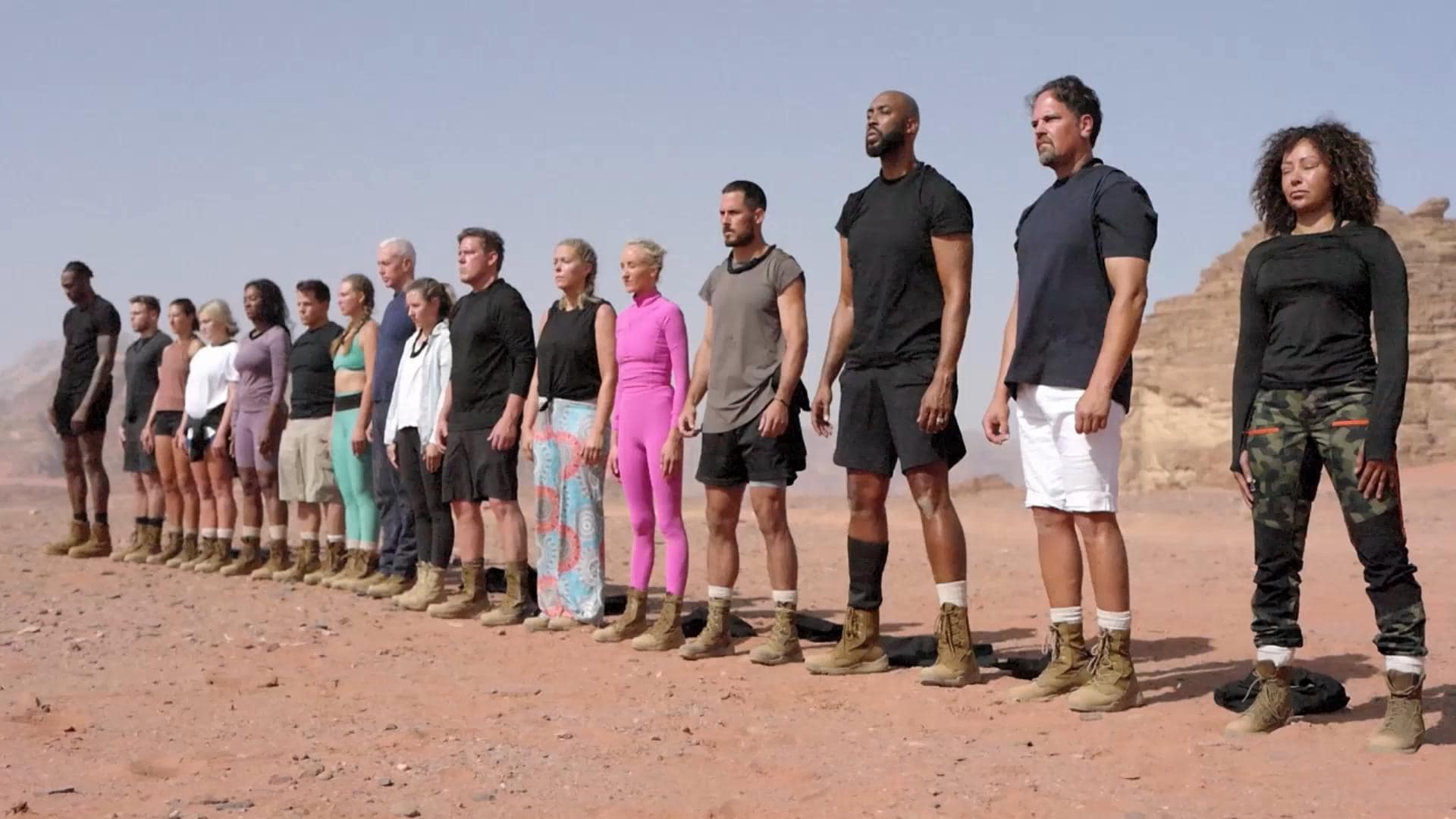 De cast van Special Forces: World's Toughest Test